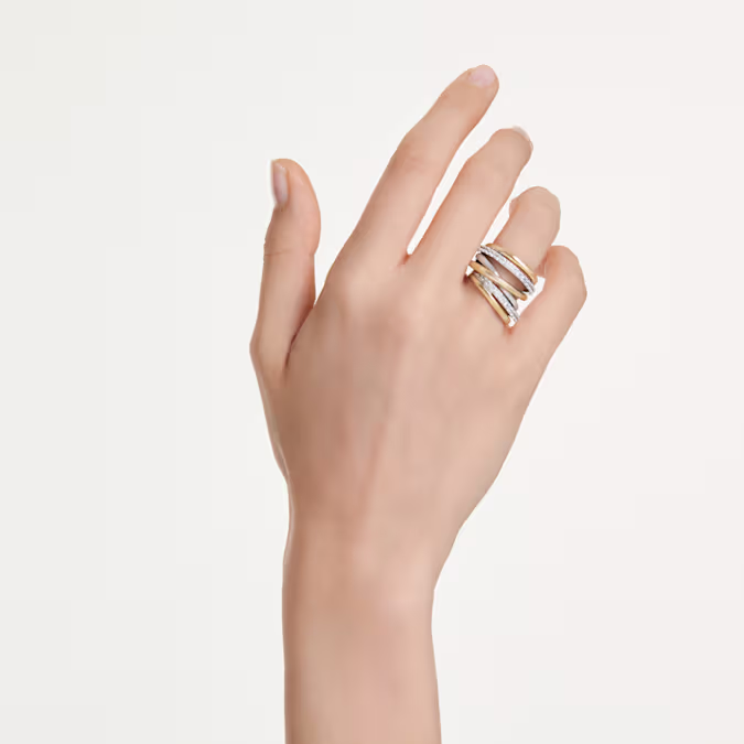 Hyperbola cocktail ring